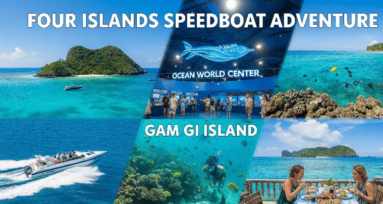 Trip 1: Four Islands Speedboat Adventure